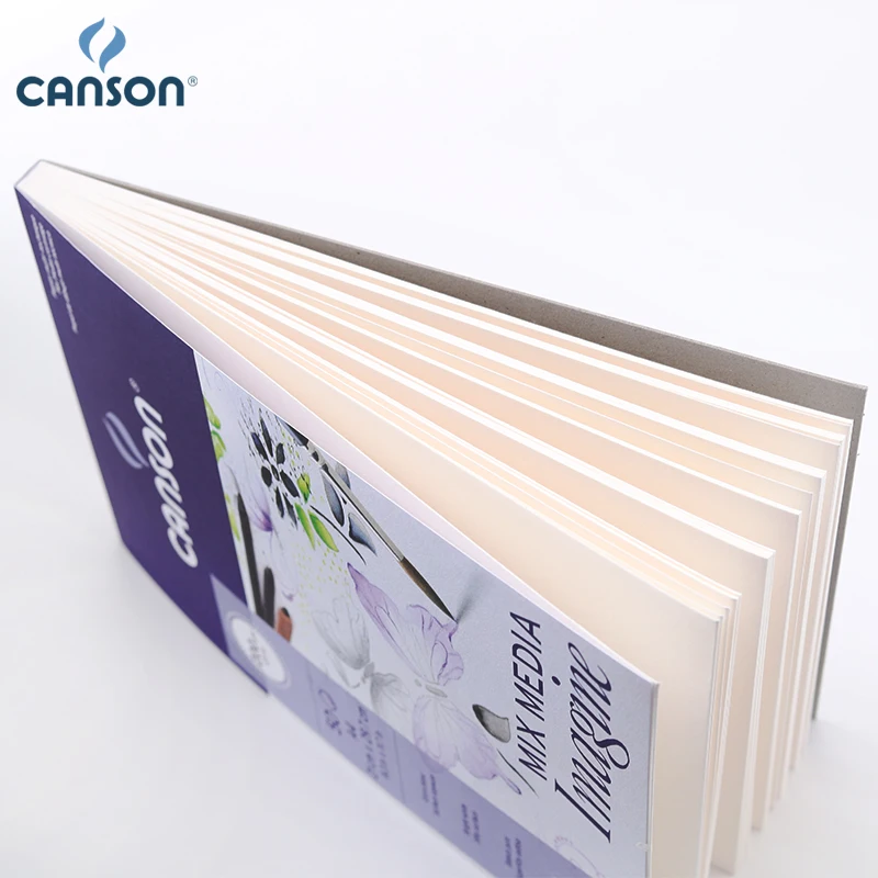 Canson Mix Media воображение маркер для акварели книжка цветной карандаш живопись