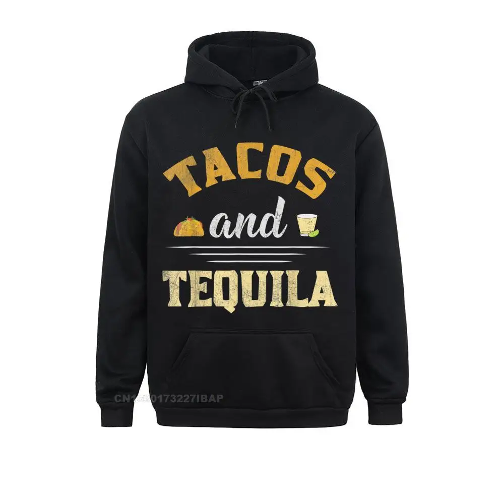 Tacos And Tequila Funny Graphic Hoodie Sweatshirts Hip Hop Long Sleeve Customized Male Hoodies Leisure Clothes Summer/Autumn