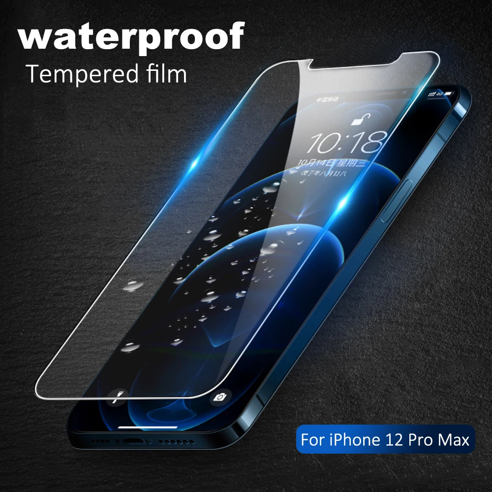 Explosion-Proof Screen Protector Film For iPhone 11 12 13 14 Pro Max Mini XR X Screen Protector Glass For iPhone XS Max 7 8 Plus