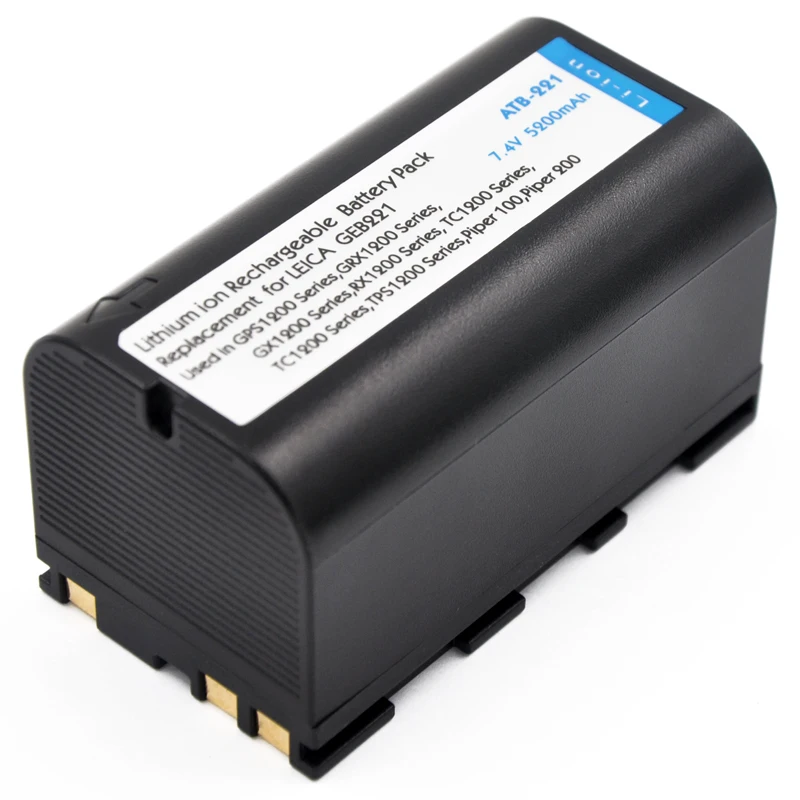 1 шт. 7 4 В 5200 мАч GEB221 Аккумулятор для TPS1200 общая станция и GPS|Цифровые аккумуляторы| |