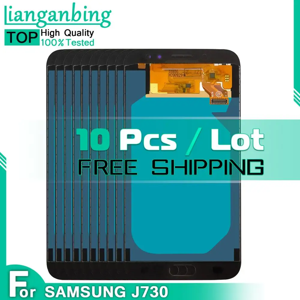 ЖК дисплей TFT INCELL для Samsung Galaxy J7 Pro 2017 J730 J730F J730FM 10 шт. сенсорный экран дигитайзер