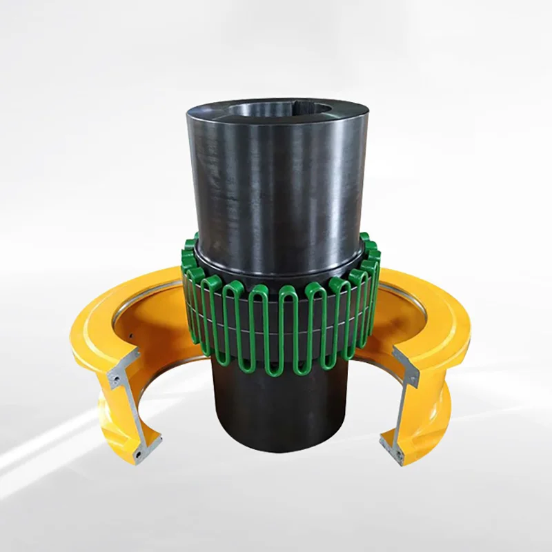Пружинная муфта JS пружинная с крышкой вала большой крутящий момент для шахты