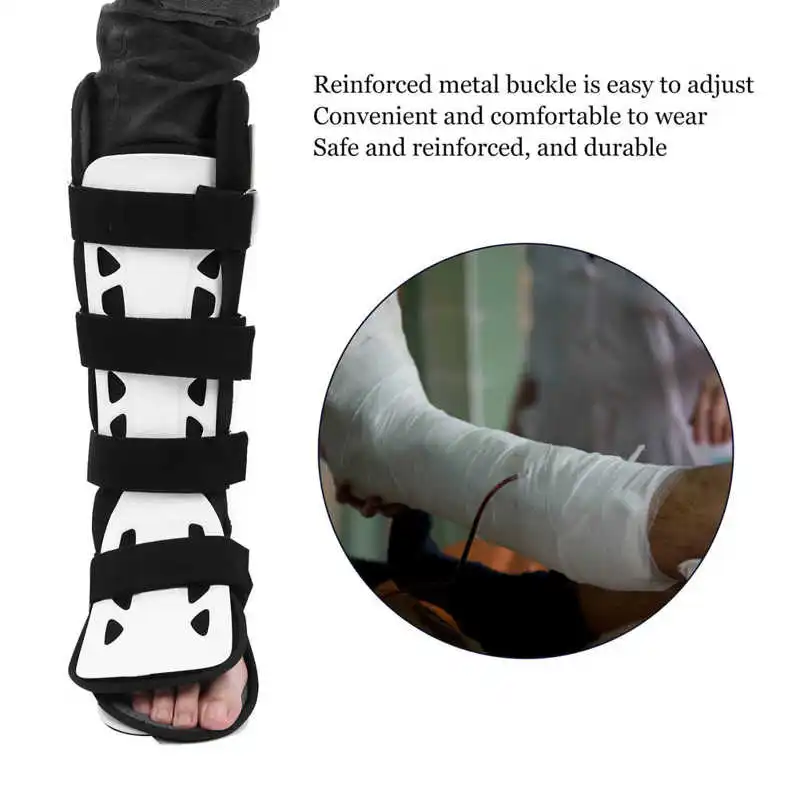 1PC Foot Drop Corrector Ankle Joint Varus Valgus Calf Fracture Fixing Support Brace Adjustable Front Baffle Correction | Красота и
