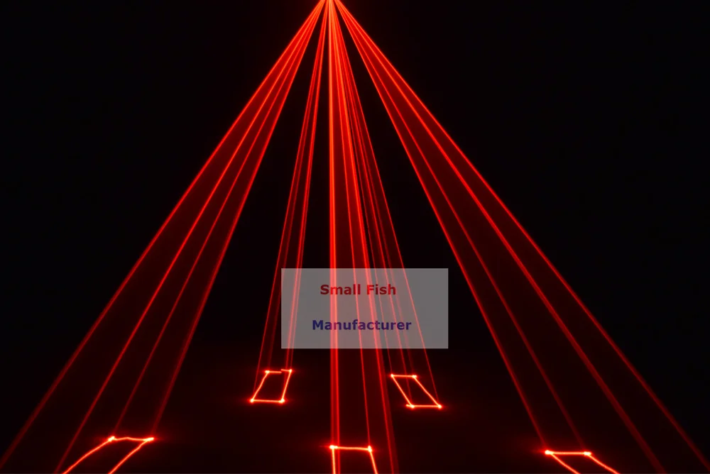 RGB 4 Вт DMX512 лазерный сканер проектор сценический светильник вечерние эффект Рождество DJ диско-шоу светильник s полноцветный анимационный лазерный светильник