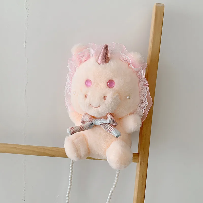 New Cute Unicorn Plush Toys crossbody bags For Kids Toddler Cartoon Boy Toy Children Soft School Bag Girl purses and handbags