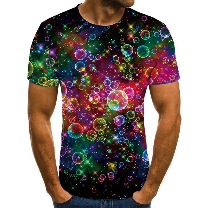 

Men's Personality Cool Short-sleeved T-shirt 3D Graphic T-shirt