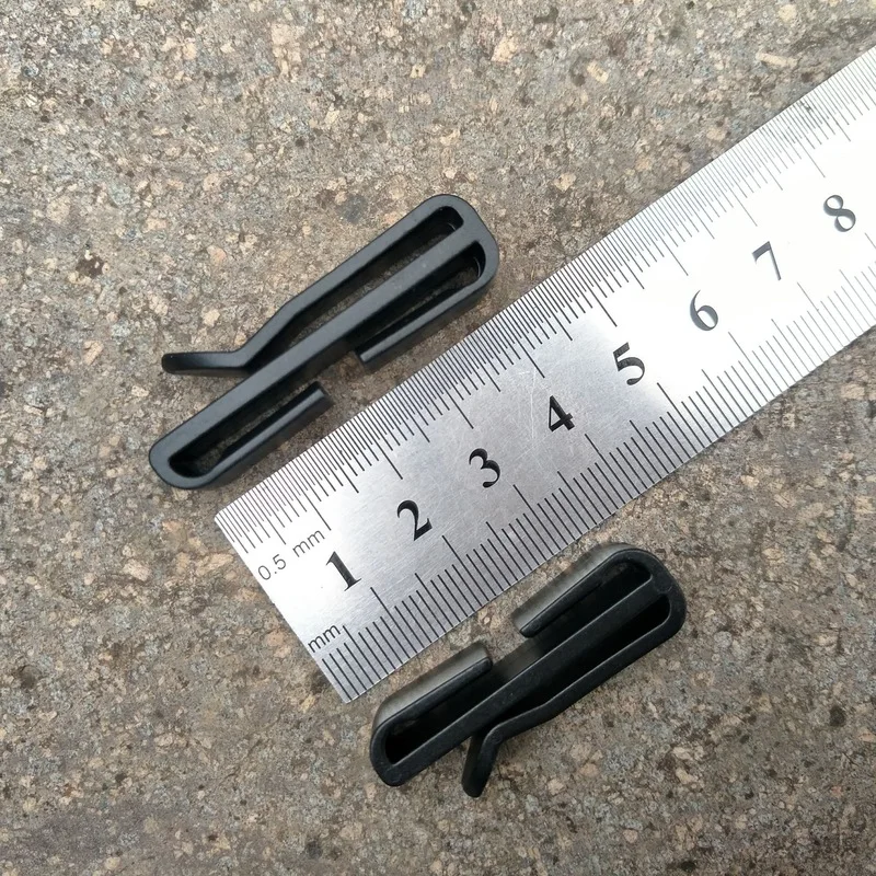 1 шт. Черный Быстрый скользящий держатель пряжка-слайдер для тактического