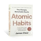 Книга для чтения для взрослых Atomic Us By James Clear, простой и доказанный способ самоуправления, самосовершенствование