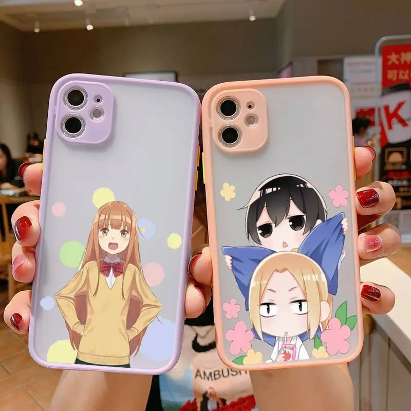 

tanaka kun is always listless Phone Case For iphone12 11 Pro Max X XS Max XR 7 8 Plus 12mini Translucent Matte Shockproof Cover