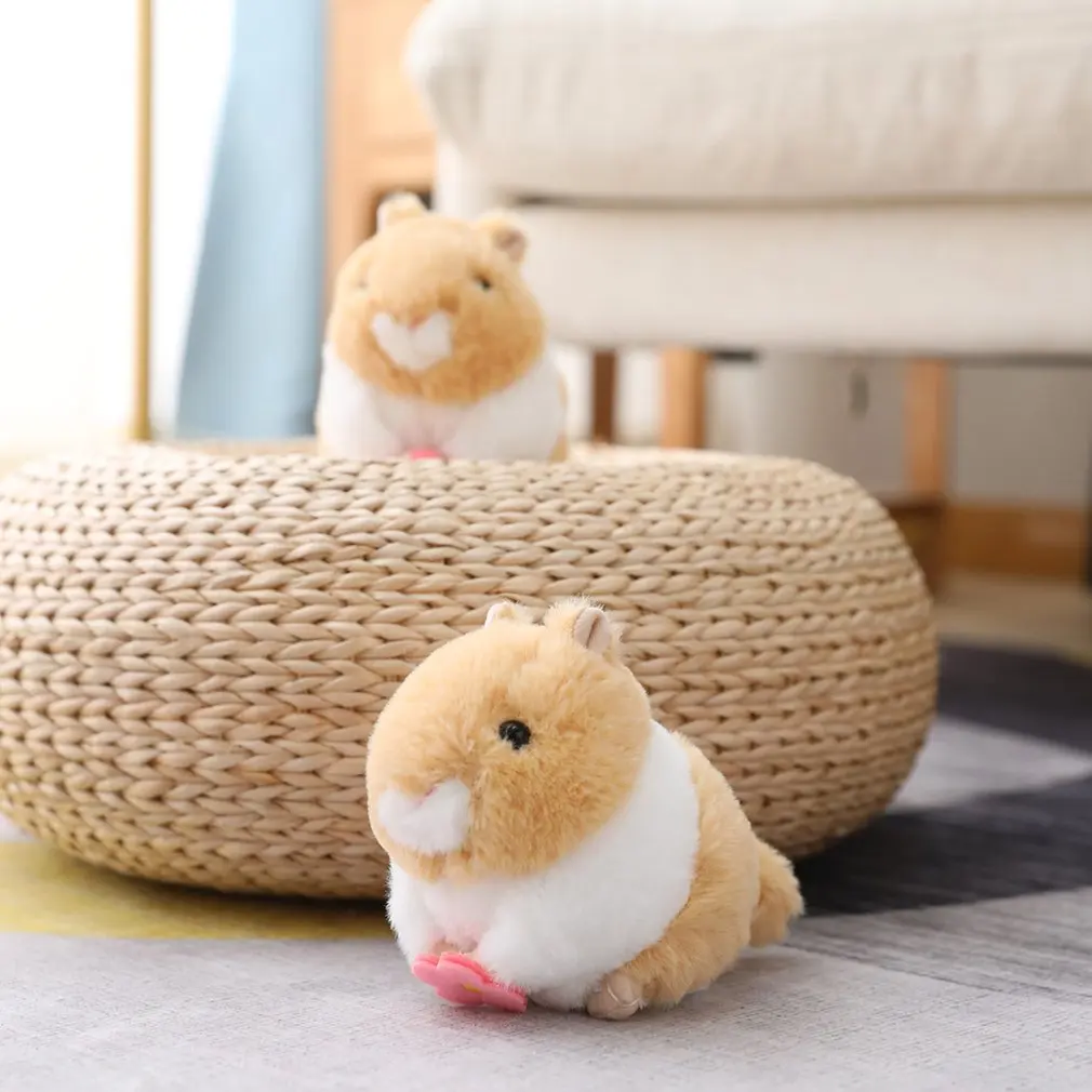 

Shake Tail Hamster Plush Toys Pull Cord Turn Tail Hamster Doll Plush Christmas Birthday Gift For Girls