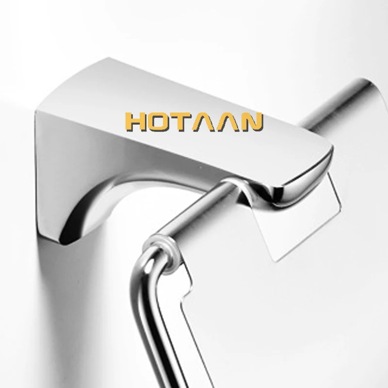 Хромированный держатель для бумаги в ванную комнату с хрустальным настенным