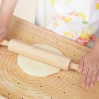 wooden roller dough pastry pizza noodle biscuit tools pasta cracker wide noodles baking bake roasting rolling pin small ko884410