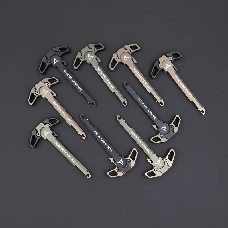 

Receiver Lower Parts CNC Aluminum RADIAN RAPTOR Pulling Handle For Gel blaster Electric Airsoft AEG AR M4