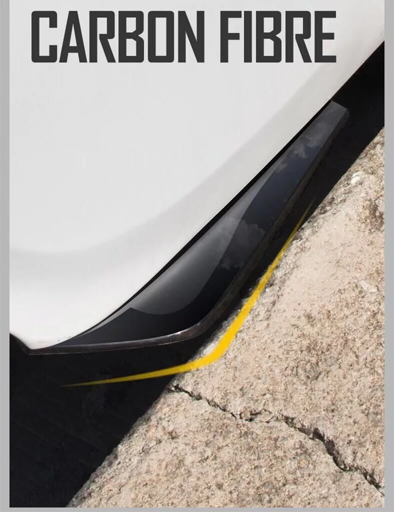 2 шт./компл. заднего бампера ABS покрытие для lcd дисплея Спойлеры утка AUDI A2 A4 8L 8P B5 B6 A6