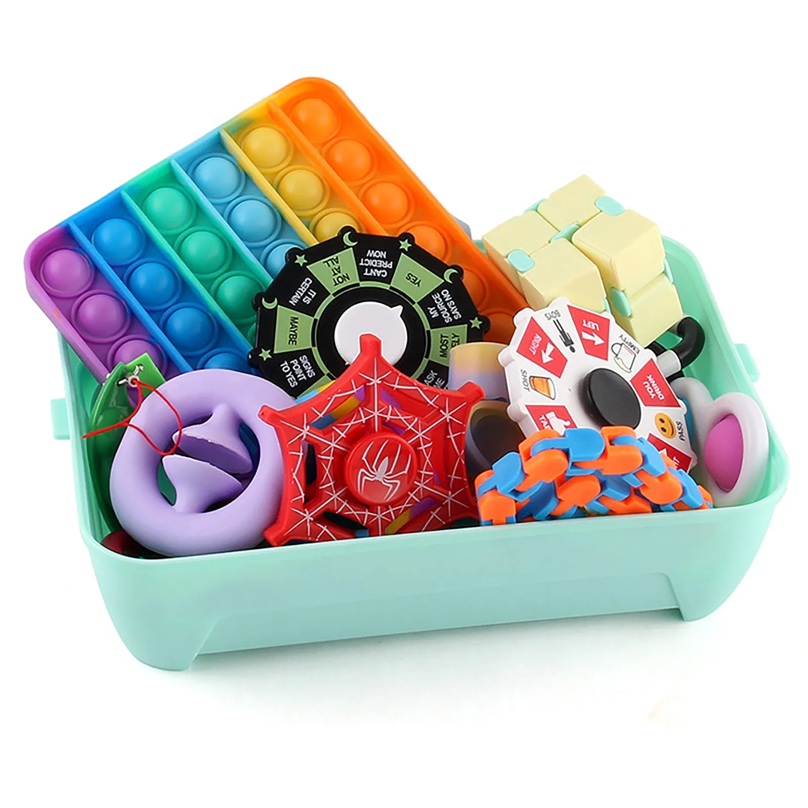 

Popss It Push Bubble Kid Sensory Toy Adult Stress Relief Toy Decompression Popss It Soft Squeeze Tabletop None-stress Toys Gift
