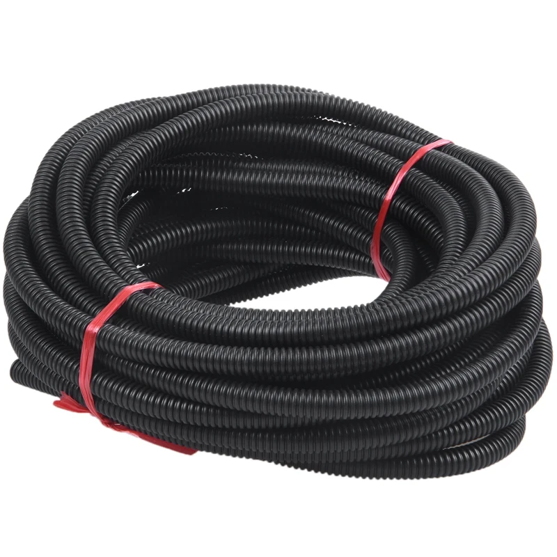 1/2-дюймовый диаметр гибкая гофрированная трубка для труб шланга 14 м 46 футов |