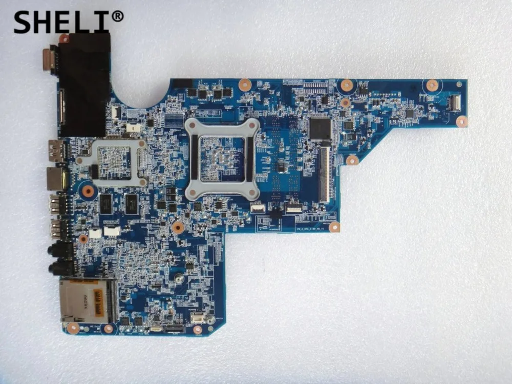 Материнская плата SHELI для HP CQ62 G62 с дискретной видеокартой 597673-001 DDR3 | Компьютеры и