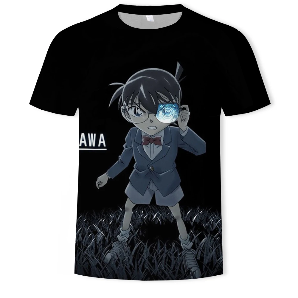 

Anime Detective Conan T Shirt Youth Summer Hot Sale T-shirts Cartoon Character Series 3d Digital Print Casual Fashion T-shirt