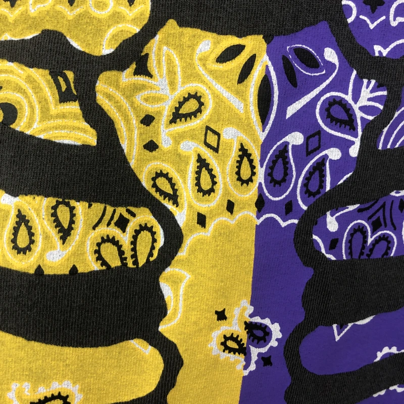 Тяжелая ткань KAPITAL Винтажная футболка для мужчин и женщин лучшее качество кешью