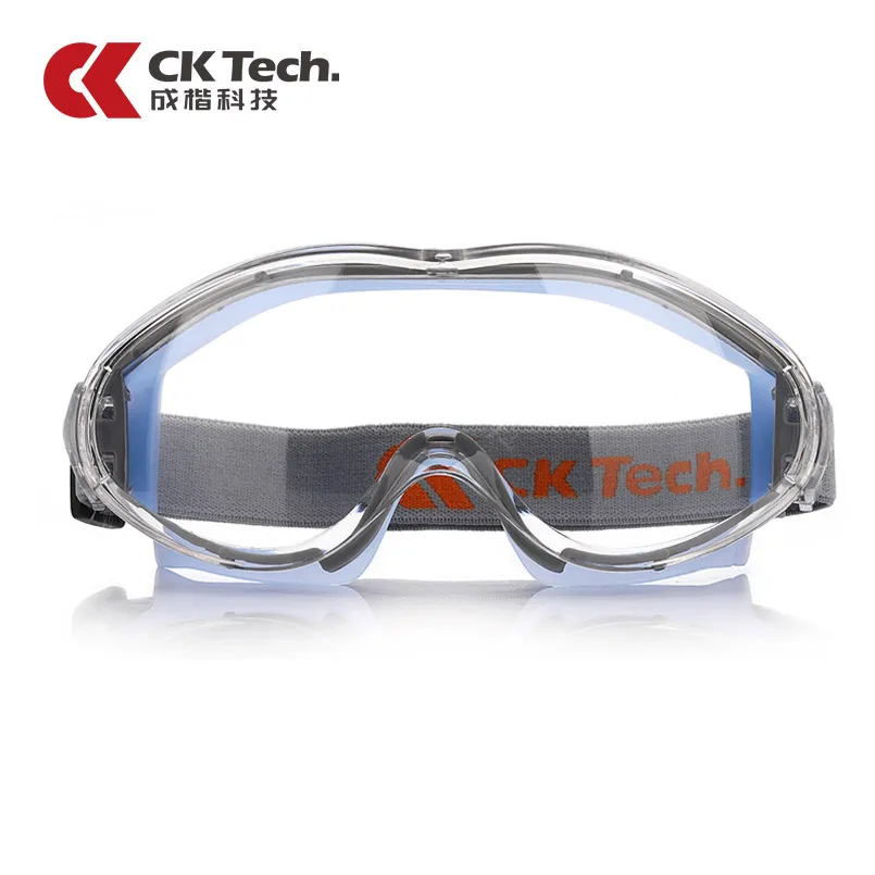 Защитные очки CK Tech. прозрачные с защитой от брызг и ветра противотуманные для