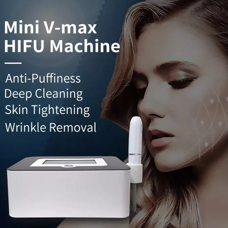 

Портативная машина VMax Hifu, профессиональная косметическая машина против морщин для лифтинга лица для салона красоты