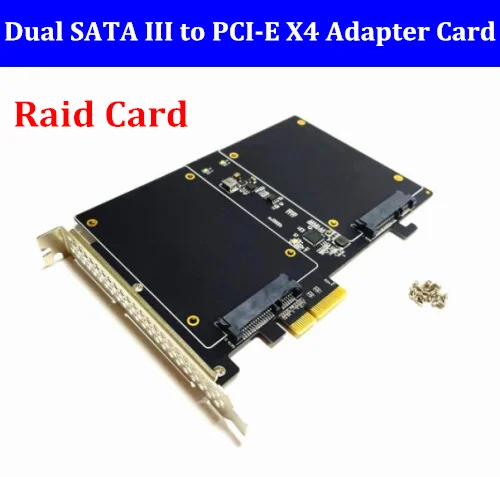 debroglie высокоскоростной raid dual sata3 0 к pcie 4x ssd а