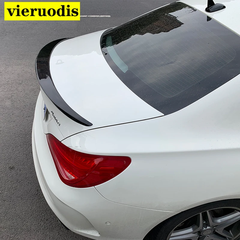 Для M B CLA спойлер CLA45 W117 C117 ABS волокно задний багажник крылья cla 200 250 260 2013 2014 2015
