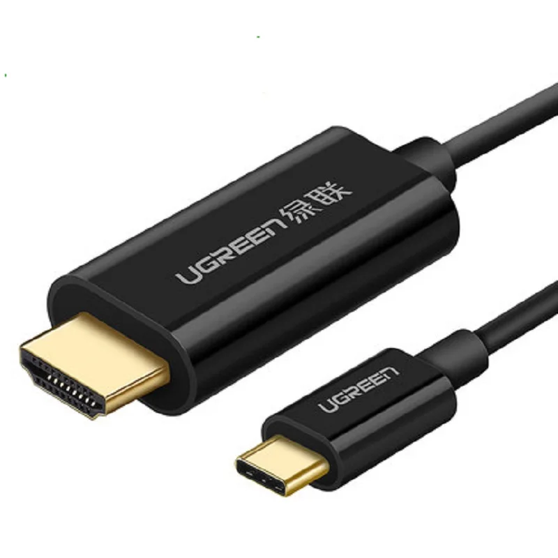 UGREEN Type-C к HD 4K Tou HDMI-совместимый Штекерный кабель USB-C поддержка 4K2K или MacBook Pro Samsung