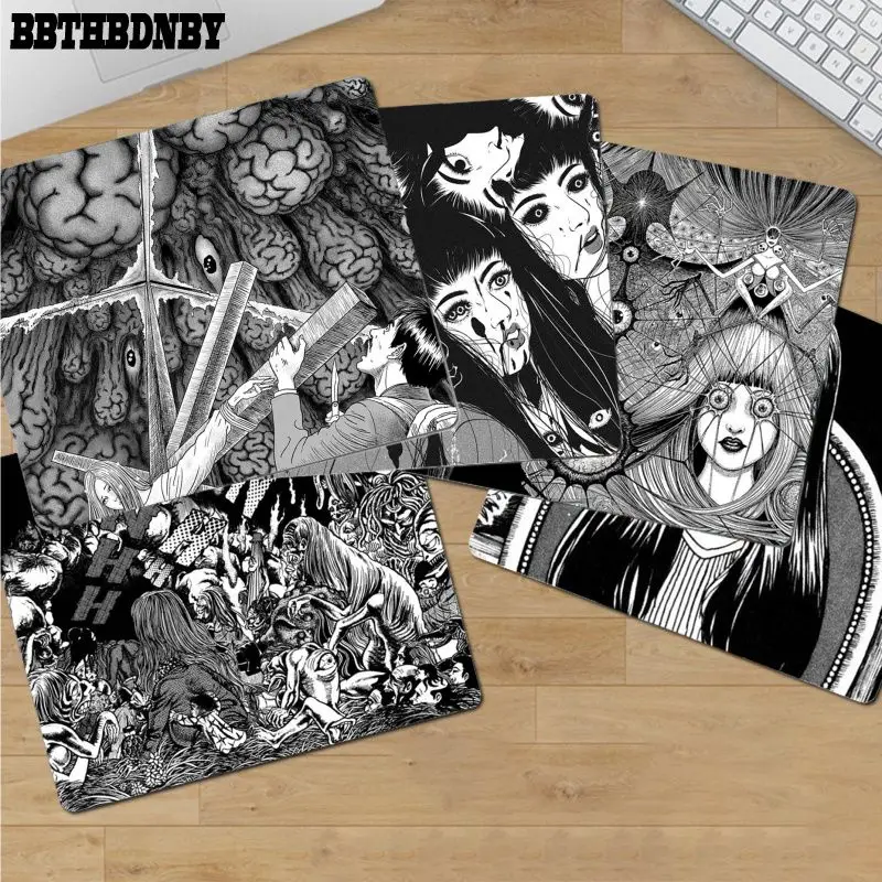 

BBTHBDNBY My Favorite Anime horror comic junji ito Tomie Tees mouse pad gamer play mats Top Selling Wholesale Gaming Pad mouse
