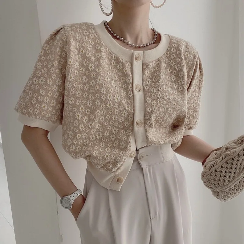 2021 Летняя женская с О-образным вырезом тонкий вязаный свитер обувь на каждый день