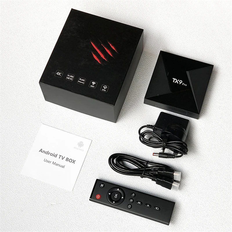 ILEPO TX9 PRO Android 7,1 Smart tv Box Amlogic S912 Восьмиядерный 3 ГБ 32 ГБ Поддержка 2,4+ 5,8 ггц WiFi 1000 м LAN BT4.1 4K H.265
