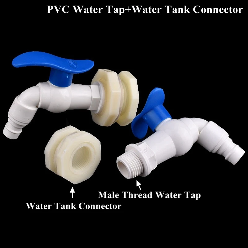 

Соединитель для резервуара из ПВХ, 1/2/3/4 дюйма