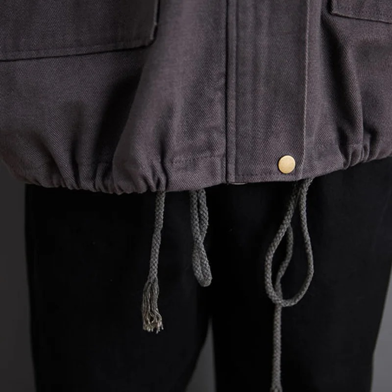 

Women Jacket Cotton Coats Plus Size Long Sleeve Ladies Cardigan Coats Oversize Autumn Short Design Thin Female Korean Jacket 5XL