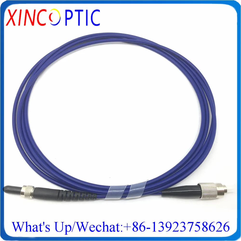 SUH100 SMA-FC 105/125 US-VIS 200-1100nm 0.22NA 1/2/3/5M Silica металлический стержень 100um