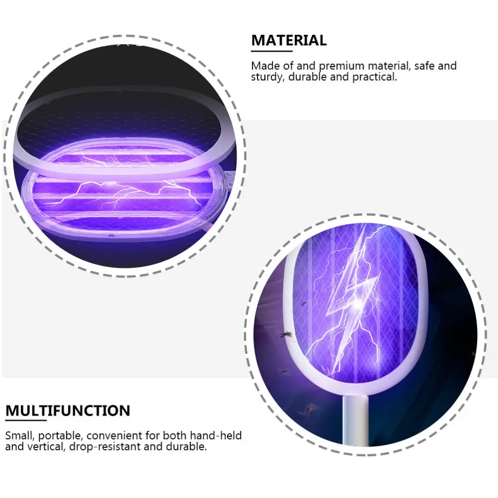 

1Pc Electric Mosquito-repellent Device USB Electric Mosquito Killer Lamp (White)