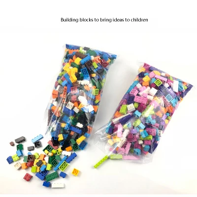 

2018 New Kennie Mixed 1000 Pcs / 500pcs Building Bricks Set City DIY Creative Brick Toys Educational Building Blocks Bulk