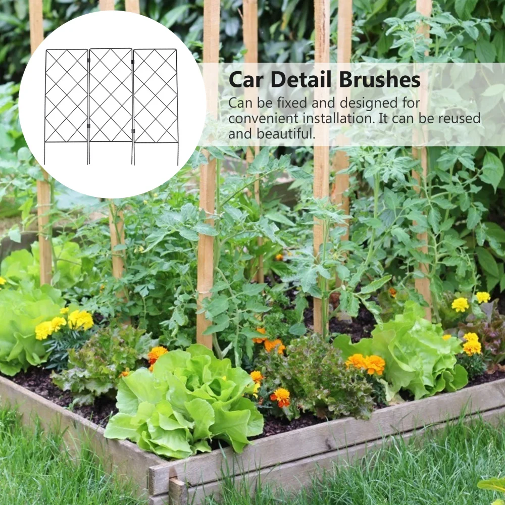 

Gardening Plant Support Bracket Folding Stand for Vine Climbing Plants Flowers