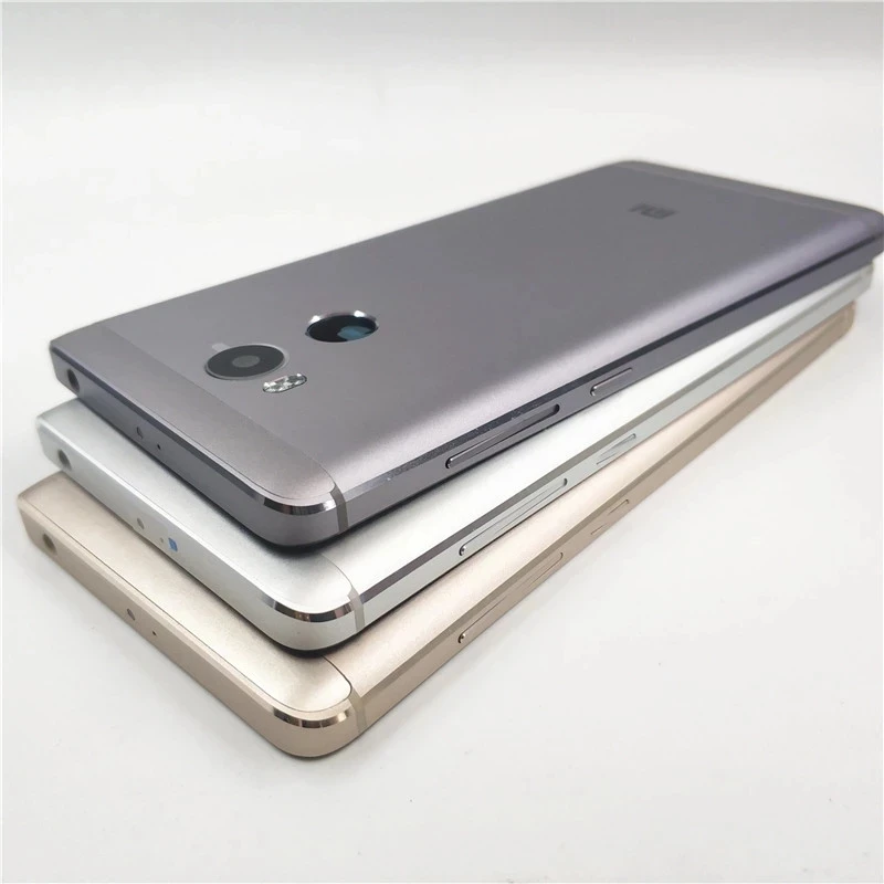Оригинал для Xiaomi Redmi 4 Pro/Redmi Prime Крышка батарейного отсека задняя крышка кнопки