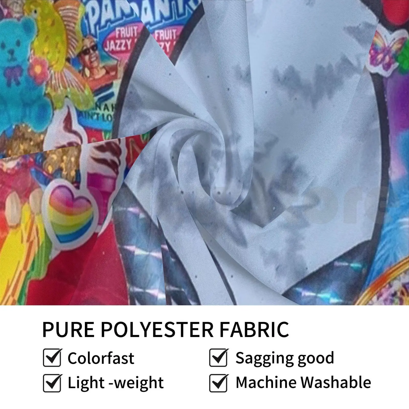 90s коллаж гобелен фон настенный красочный искусство абстрактное Лиза Фрэнка 90-х