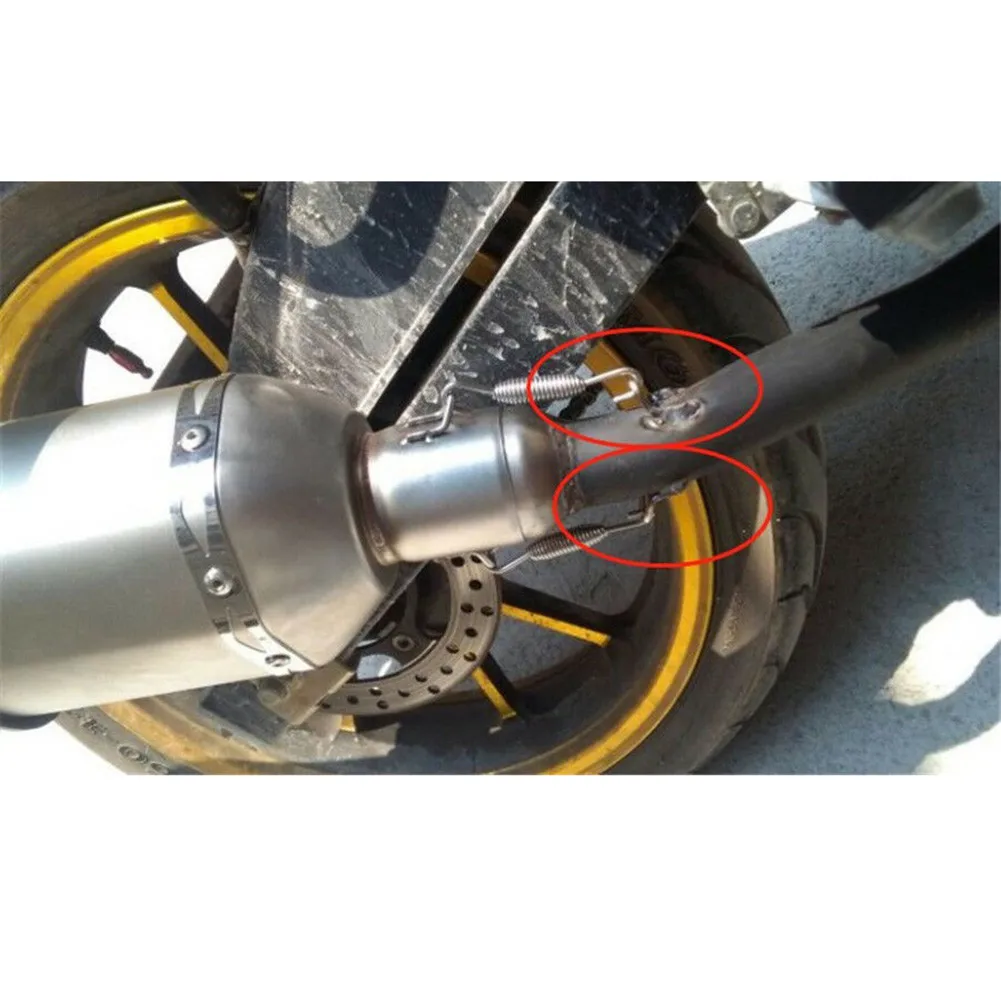 

Set Exhaust Stainless Steel Springs Waterproof 13pcs/set 4pcs Accessories
