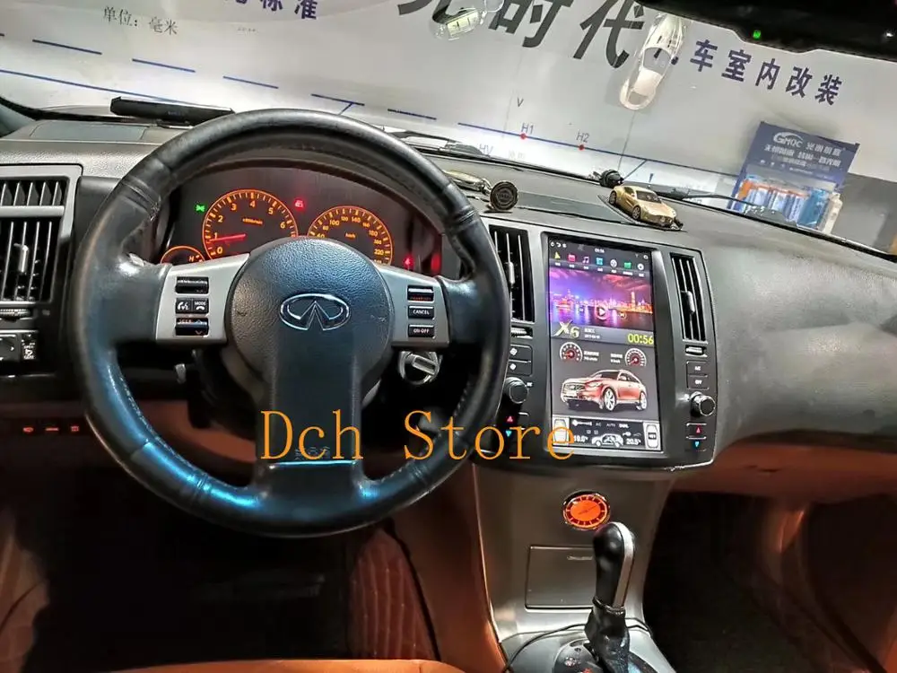 Автомобильный DVD-плеер 11 8 дюйма в стиле tesla Android 9 0 GPS-навигация для Infiniti FX FX25 FX35 FX45