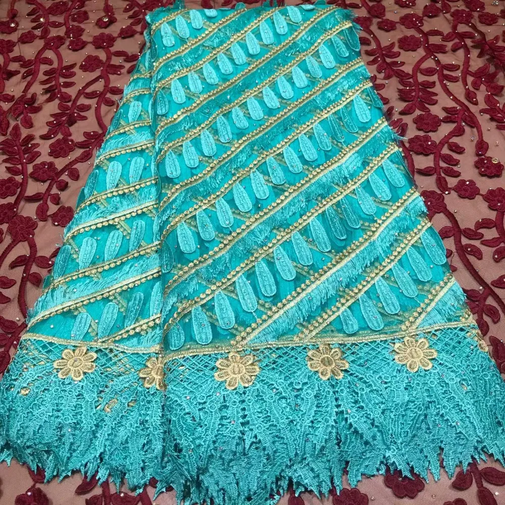 Африканская кружевная ткань для свадебной вышивки швейцарская вуаль кружево