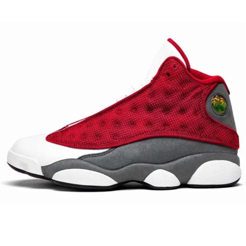 

New Arrive Basketball Shoes 13 Bred White Blue Grey He Got Game Men Sneakers Women Sports Trainer