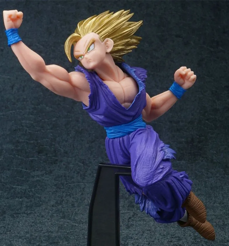 Dragon Ball Z Gohan взрослый ребенок Супер Saiyan Пробуждение Ver. ПВХ экшн Коллекционная DBZ Гоку Гохан битва Модель Коллекция 12-24 см