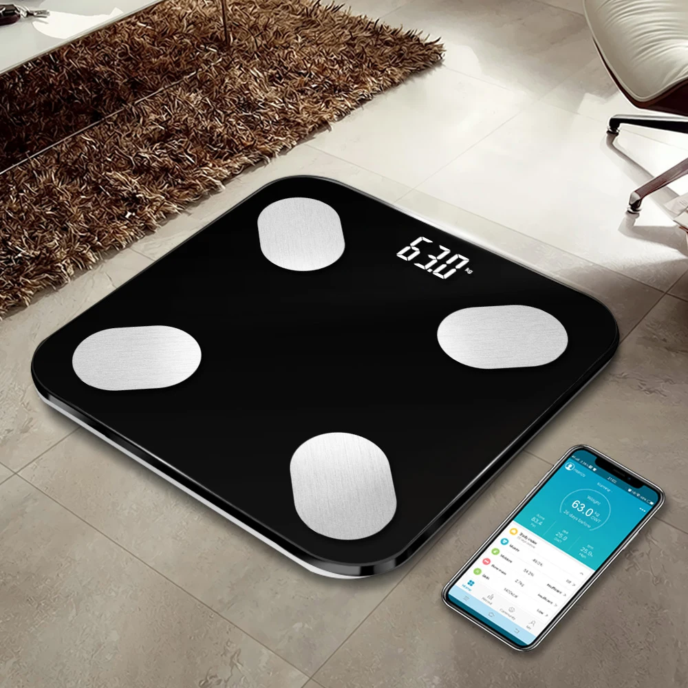 Весы для жировых отложений интеллектуальные электронные весы BT цифровые BMI