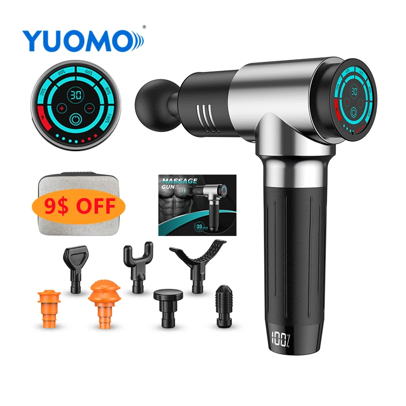 

High Frequency Muscle Massage Gun Electric Neck Fascial Gun for Body Massager Relaxation Fitness Muscle Pain Relief