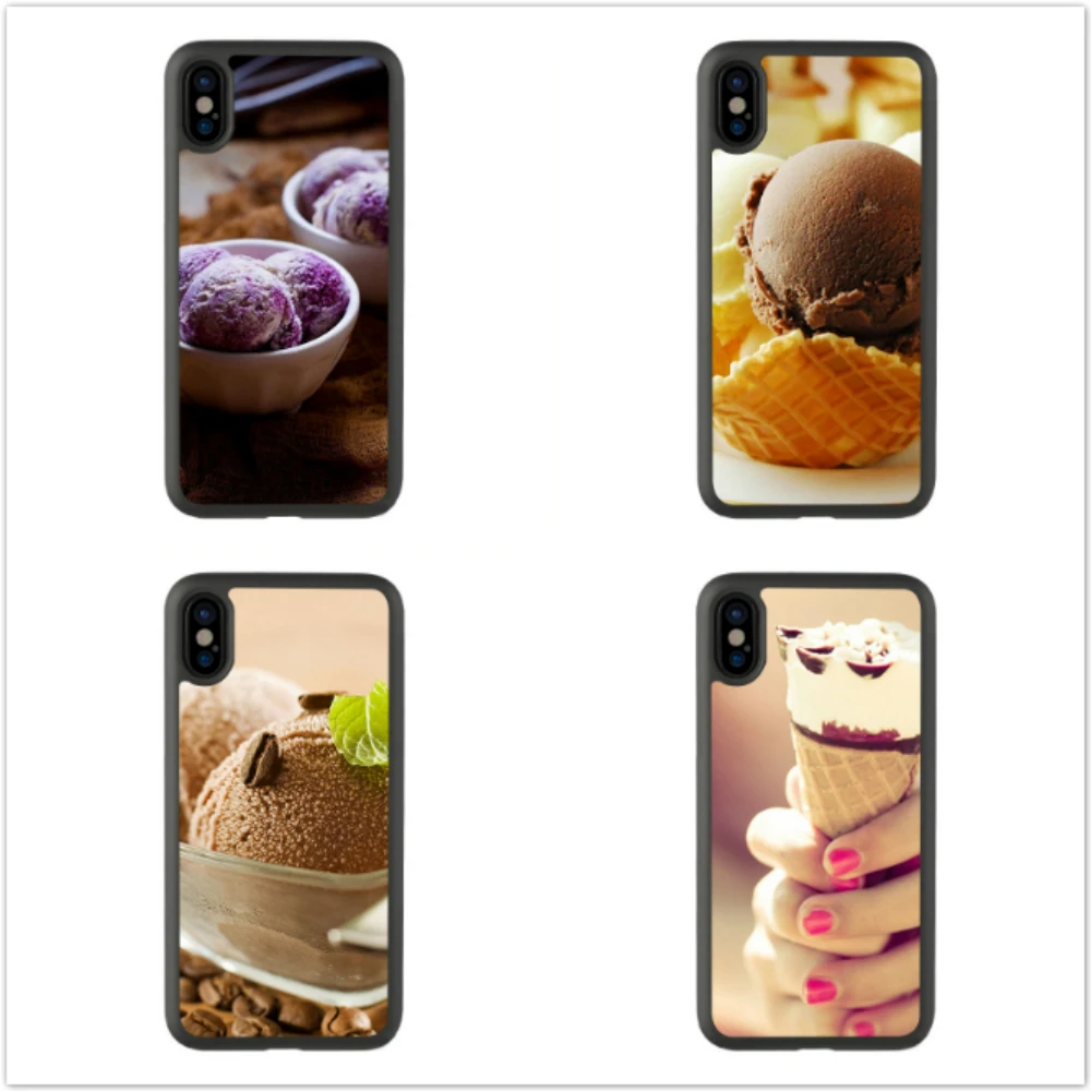

Hign Quality Ice Cream Ball Pattern Soft Edge Drop-Proof Phone Cases for iphone8plus X XR XSMAX 11 PROMAX 12mini 12Pro TPU Cover