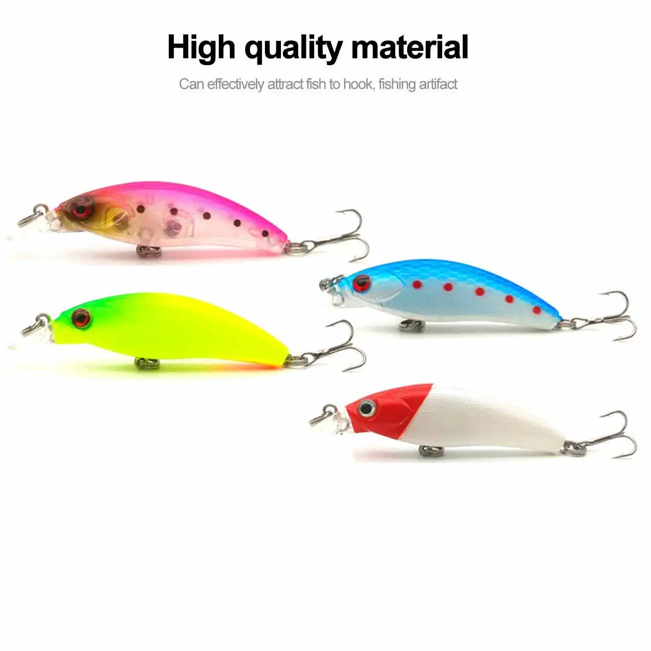 

Mini Minnow 52mm 3.8g Top Swim Hard Artificial Bait Small Size Fishing Lure Hotsale