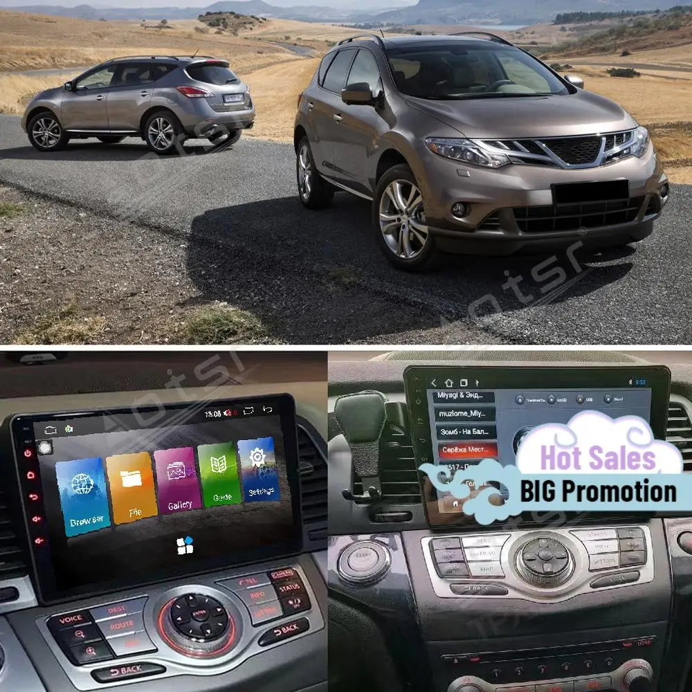 

6+128G Carplay Multimedia Car Stereo Android 10 For Nissan Murano Z51 2010 2011 2012 2013 2014 GPS Navi Radio Player Head Unit