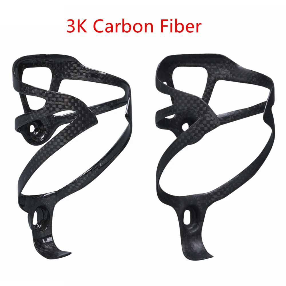 Полный труба из углеродистого волокна 3K углеродного держатель для бутылки воды